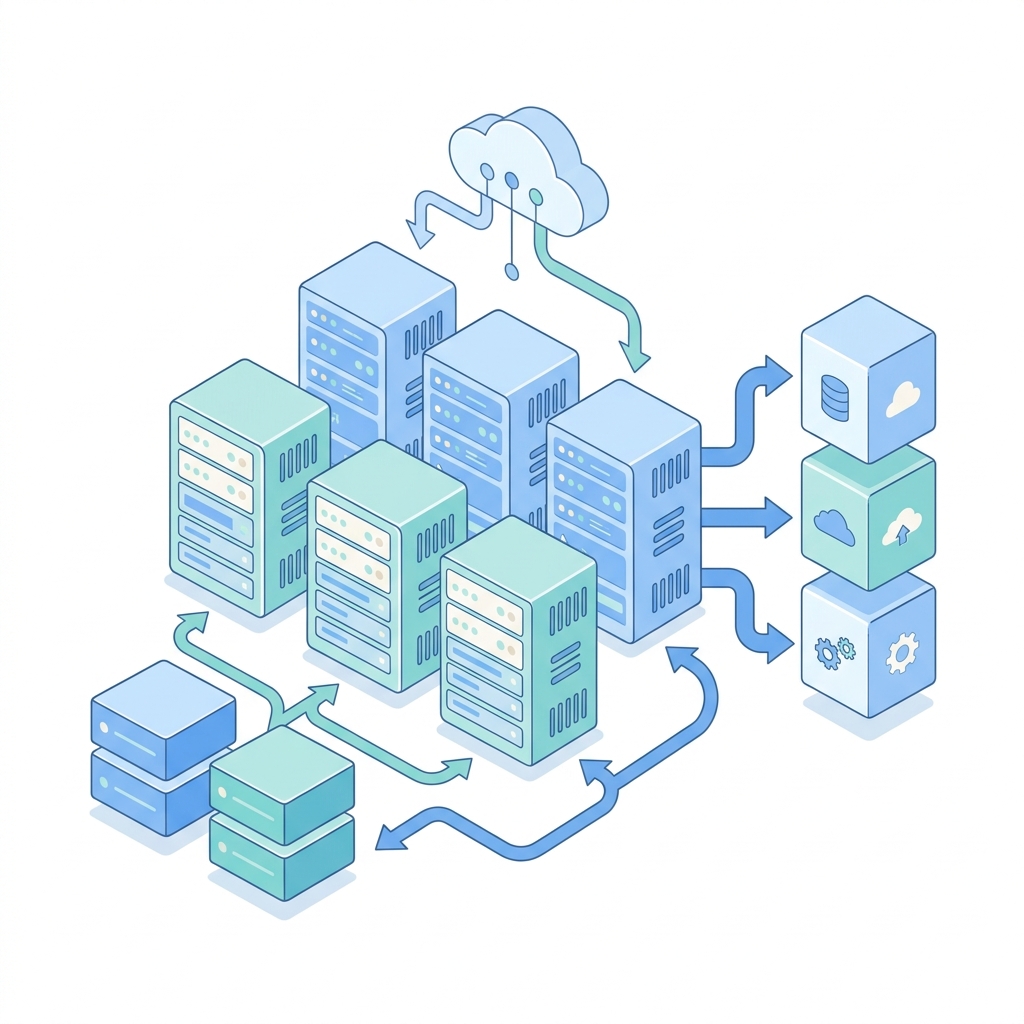 Cheap Bulk Proxy Subnets and Architecture Visual Illustration